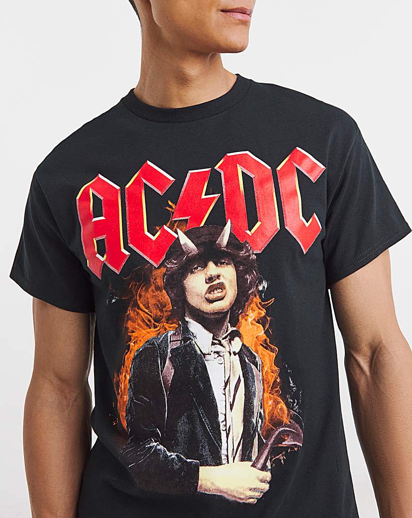 ACDC Graphic Band T-Shirt - Black