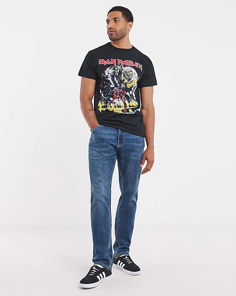 Iron Maiden Graphic Band T-Shirt - Black