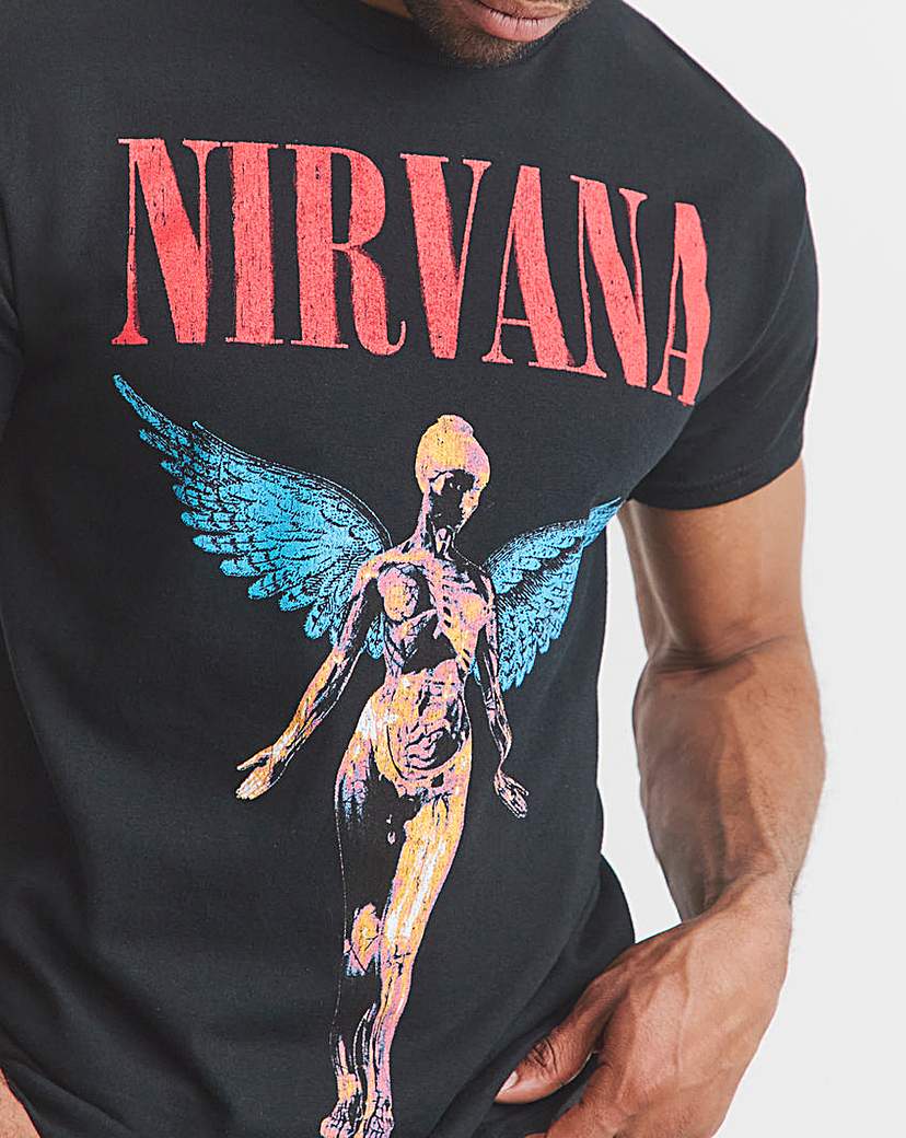 Nirvana Graphic Band T-Shirt - Black