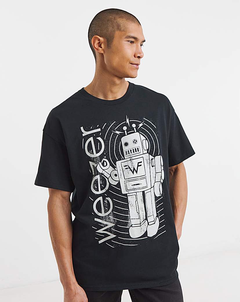 Weezer Graphic Band T-Shirt - Black