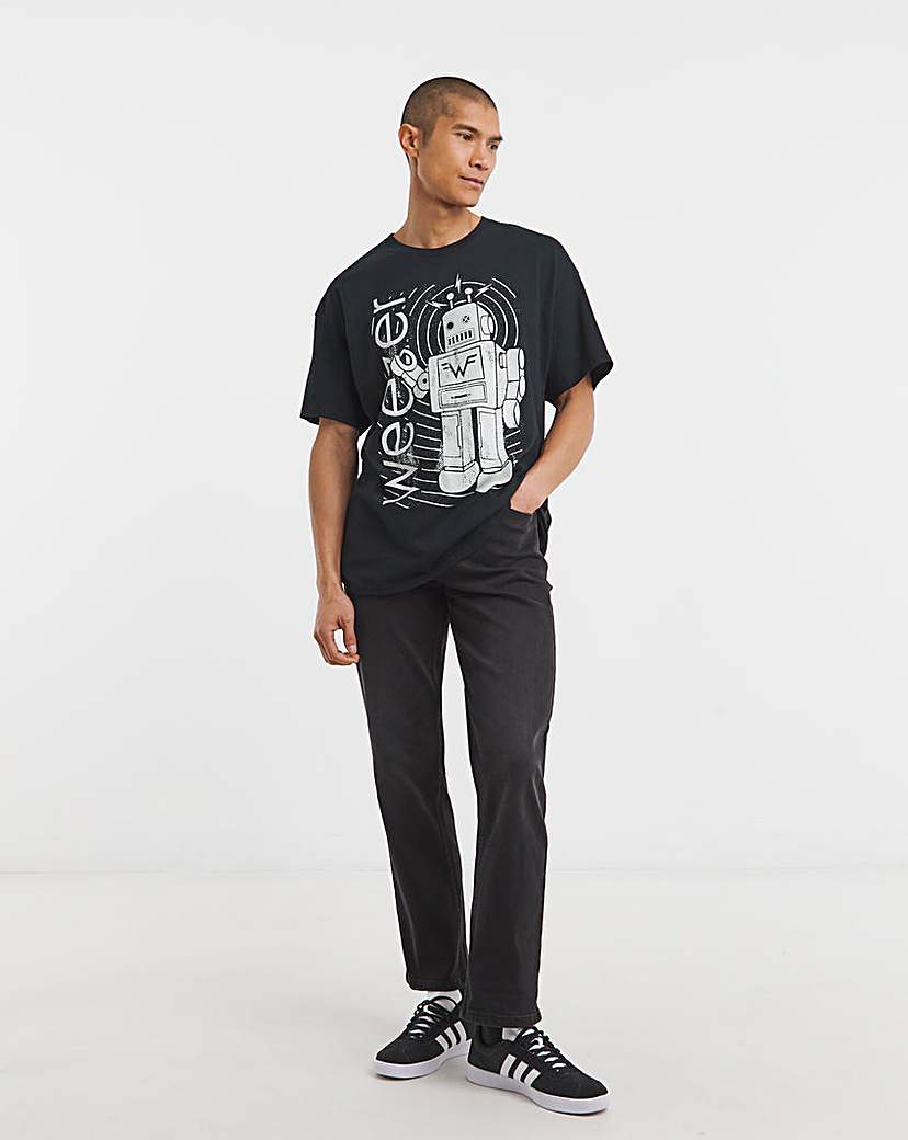 Weezer Graphic Band T-Shirt - Black