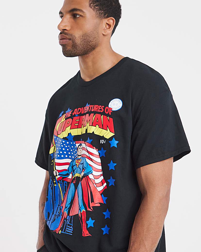 New In - Superman Graphic T-Shirt - Black