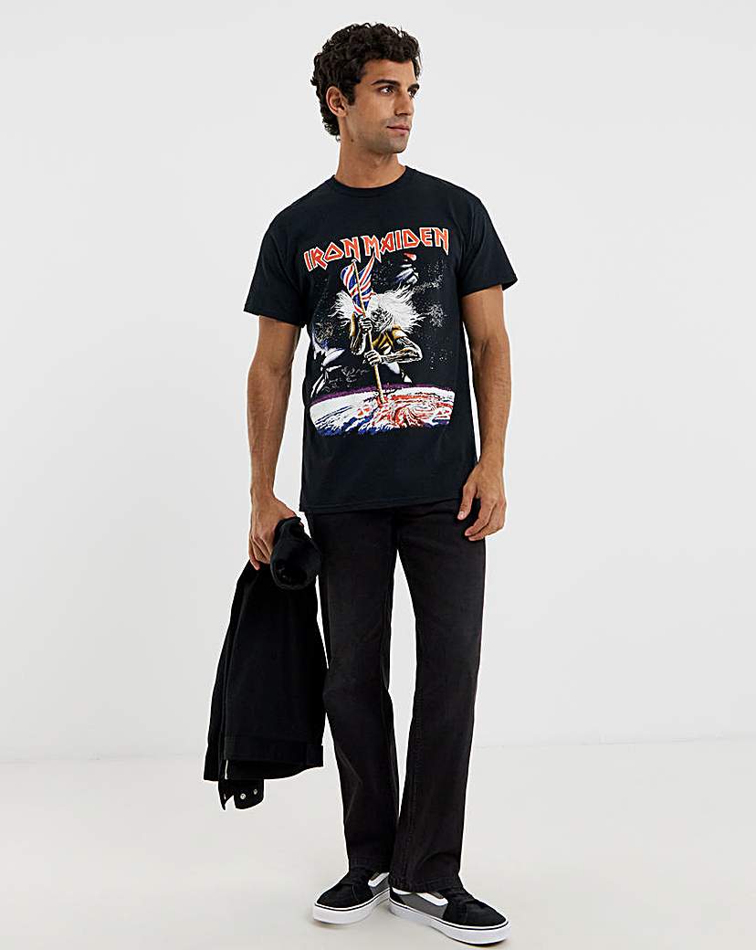 New In - Iron Maiden Graphic Band T-Shirt - Black