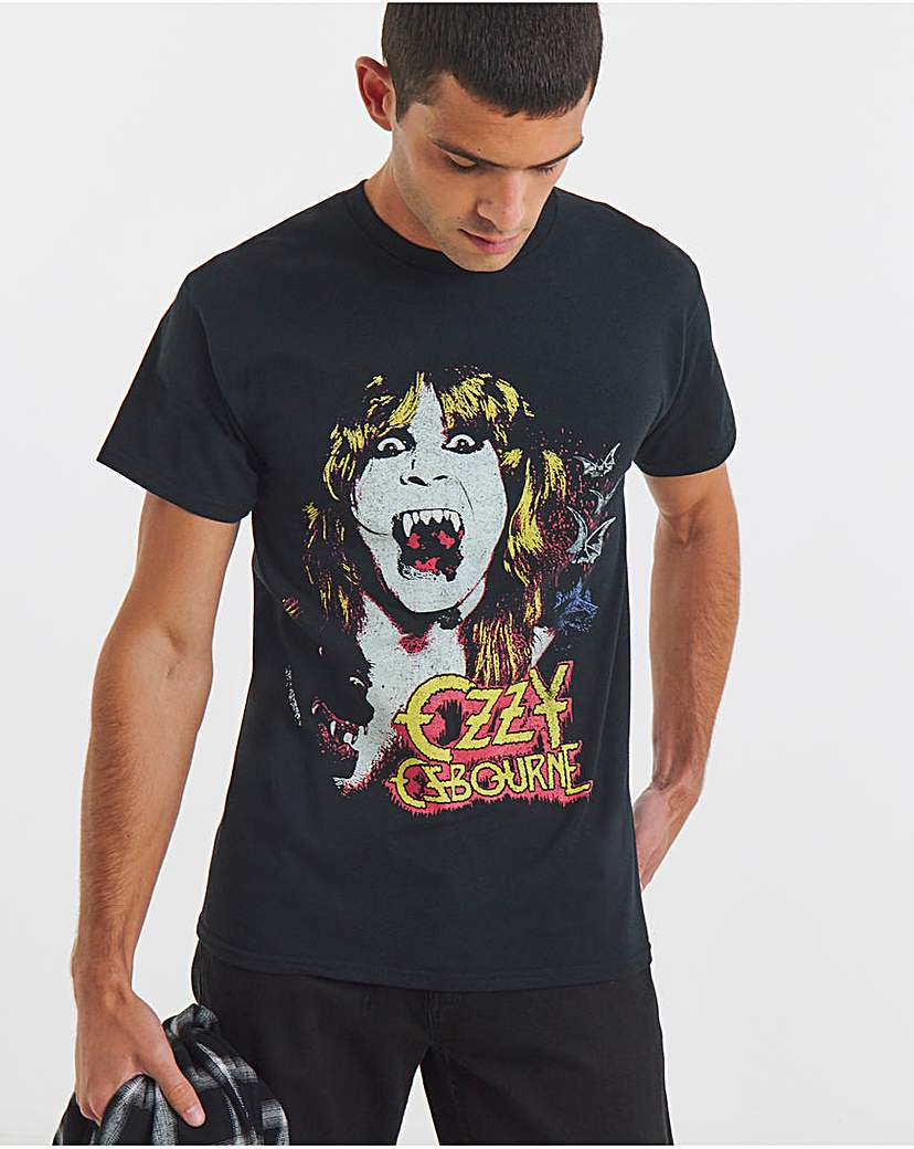 New In - Ozzy Osbourne Graphic T-Shirt - Black