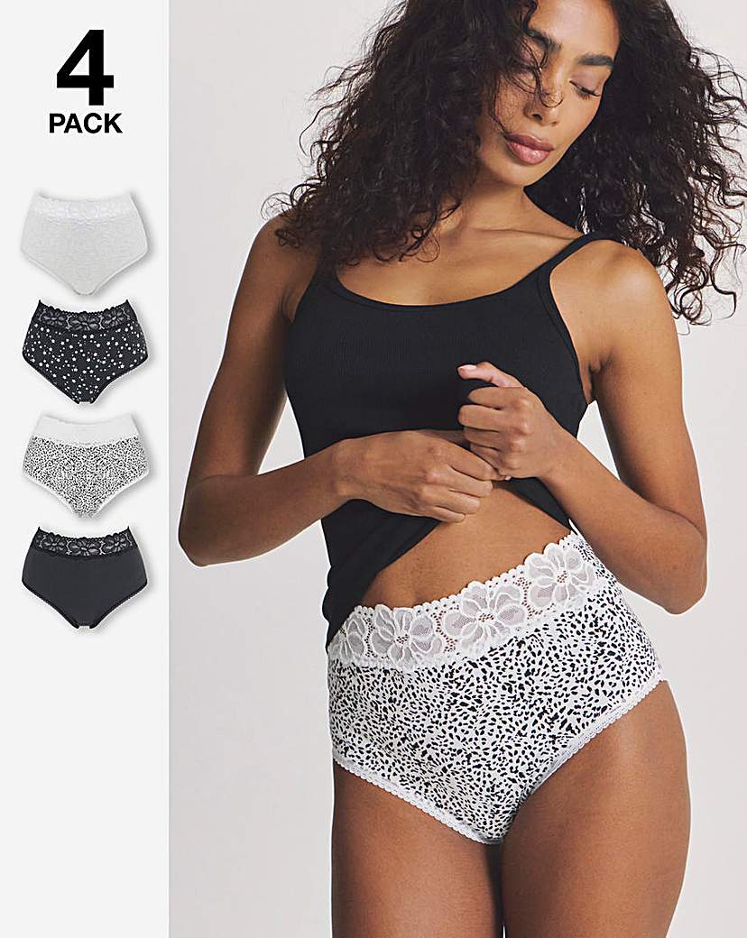 Pretty Secrets 4 Pack Full Briefs