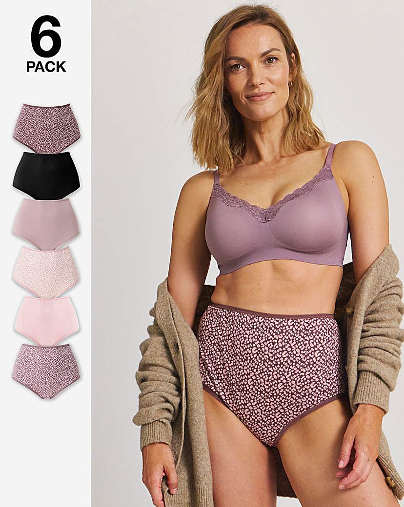 Pretty Secrets 6 Pack Full Brief