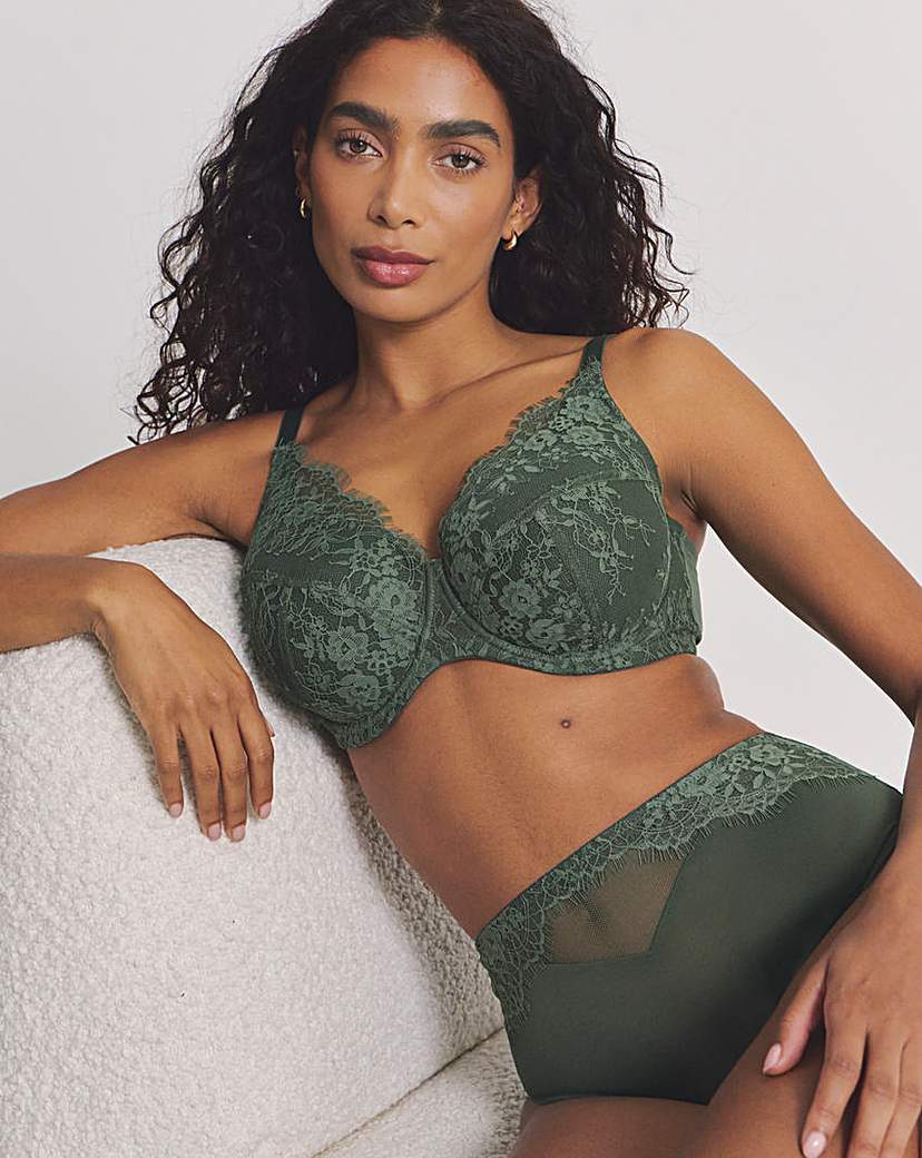 Pretty Secrets Full Cup Lace Padded Bra