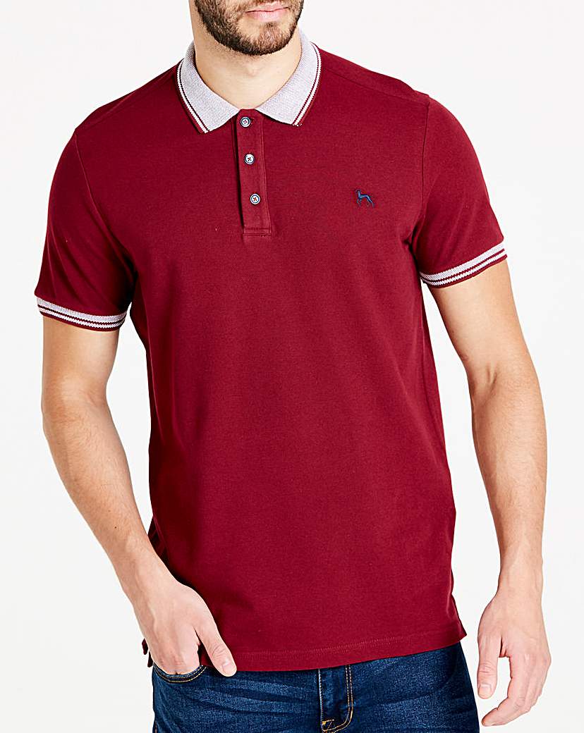 Image of Bewley & Ritch Burgundy Klum Polo R