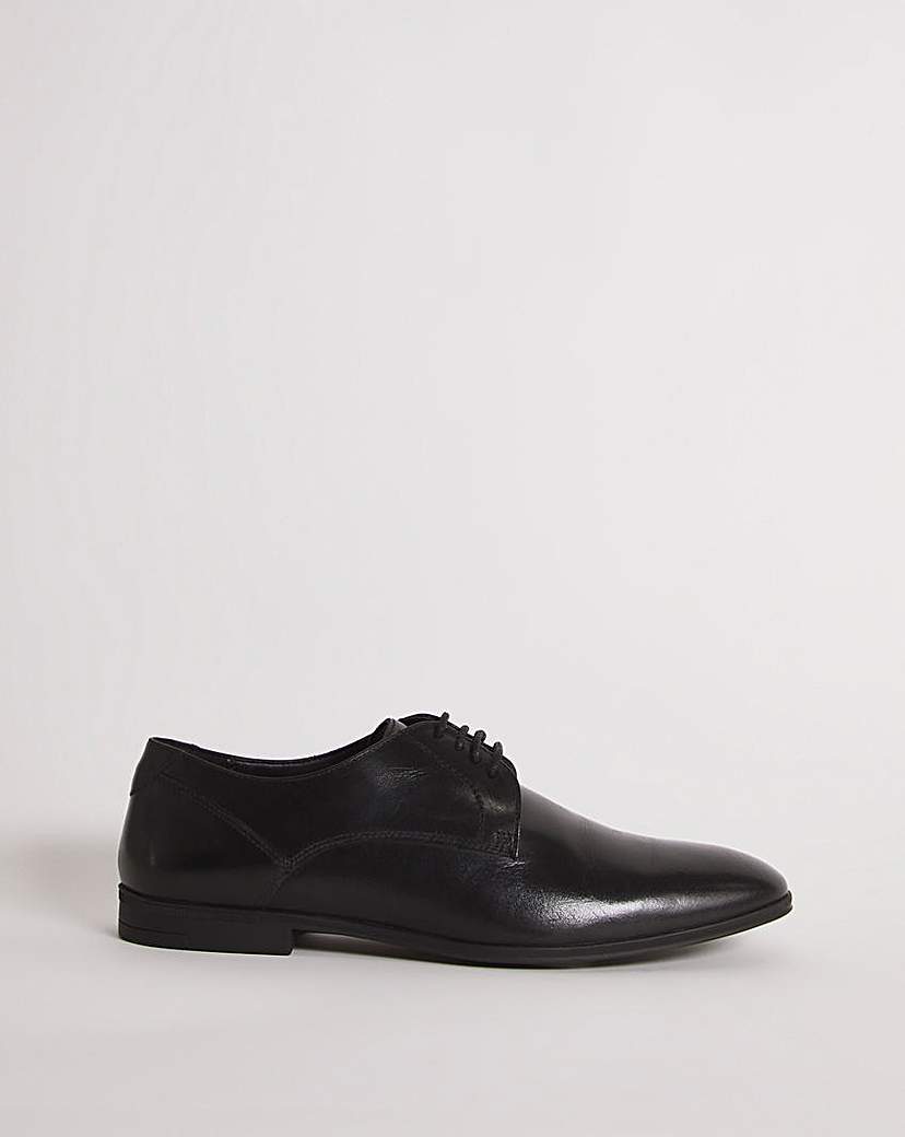 Formal Leather Derby Wide