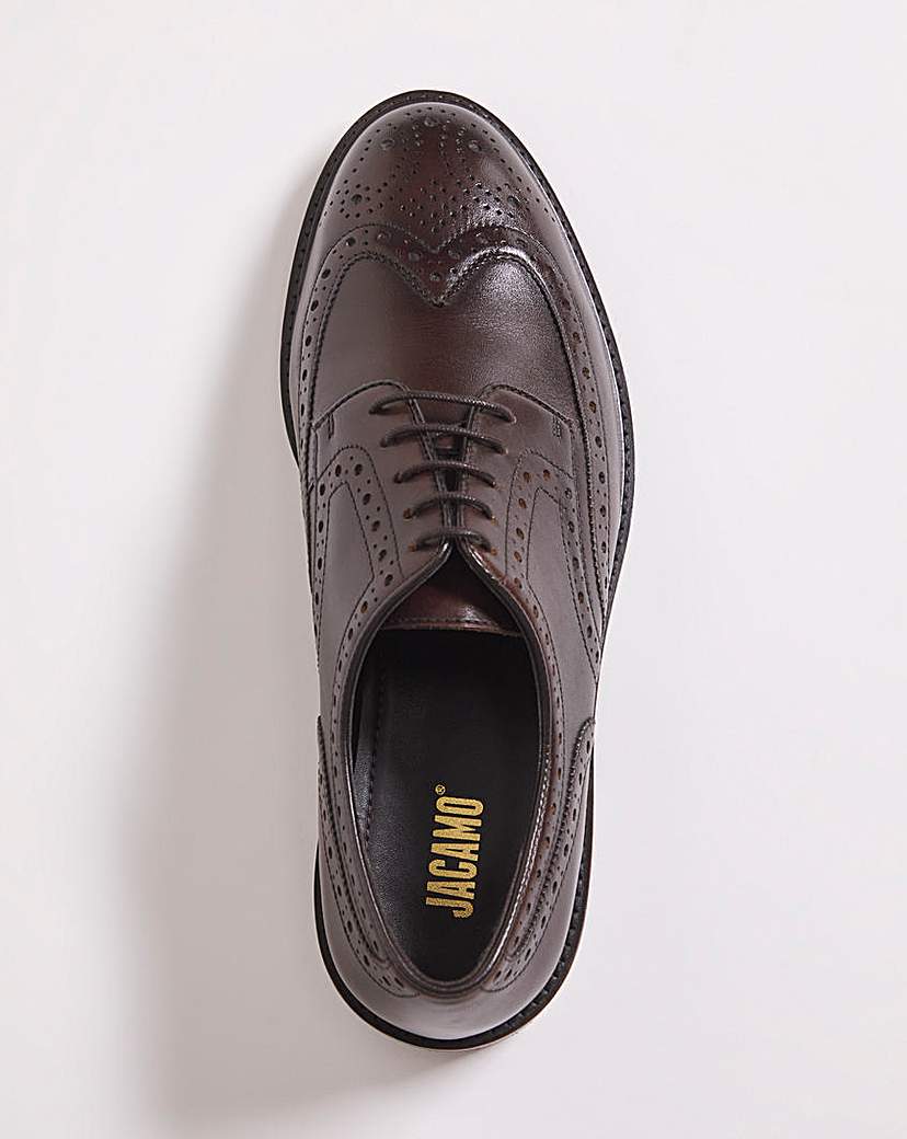 HI Shine Chunky Leather Brogue W