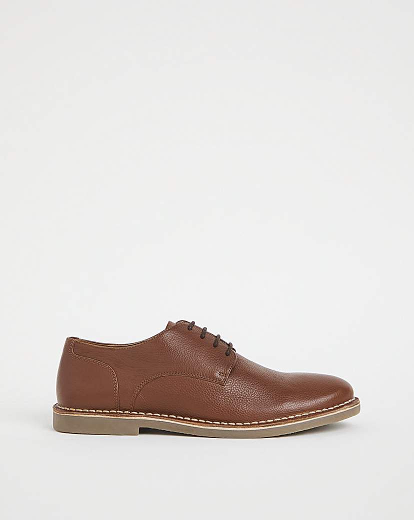 Leather Milled Desert Shoe WF