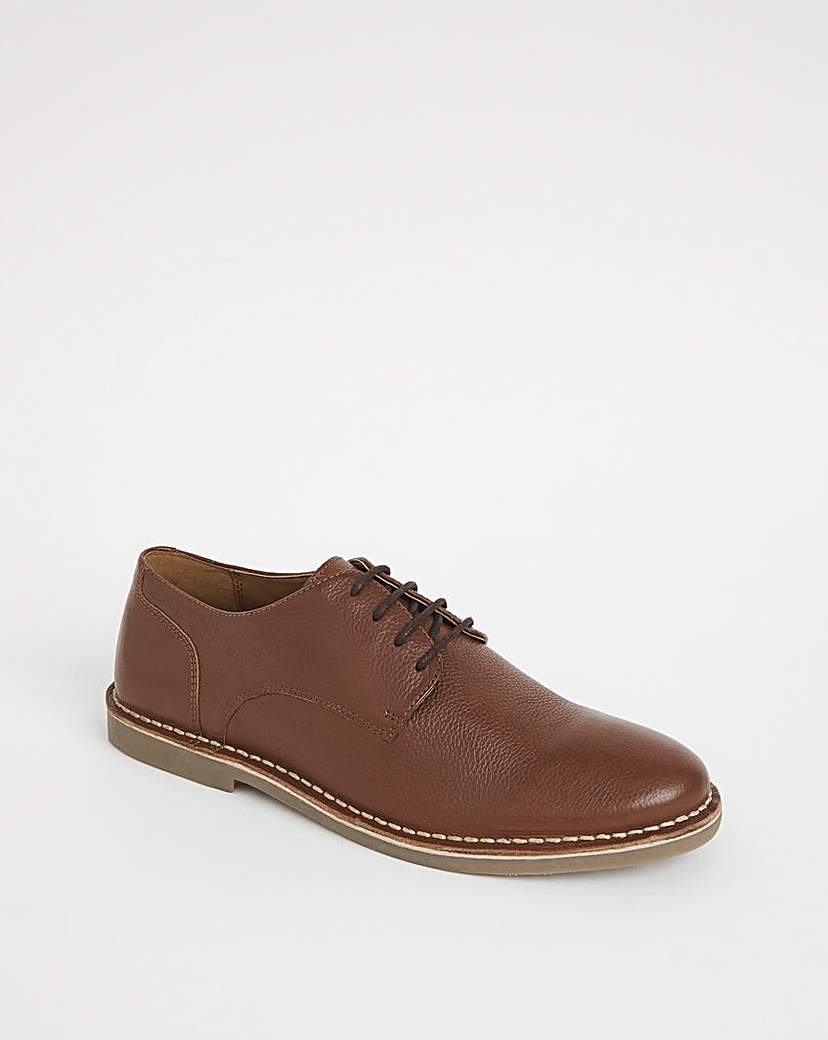 Leather Milled Desert Shoe WF