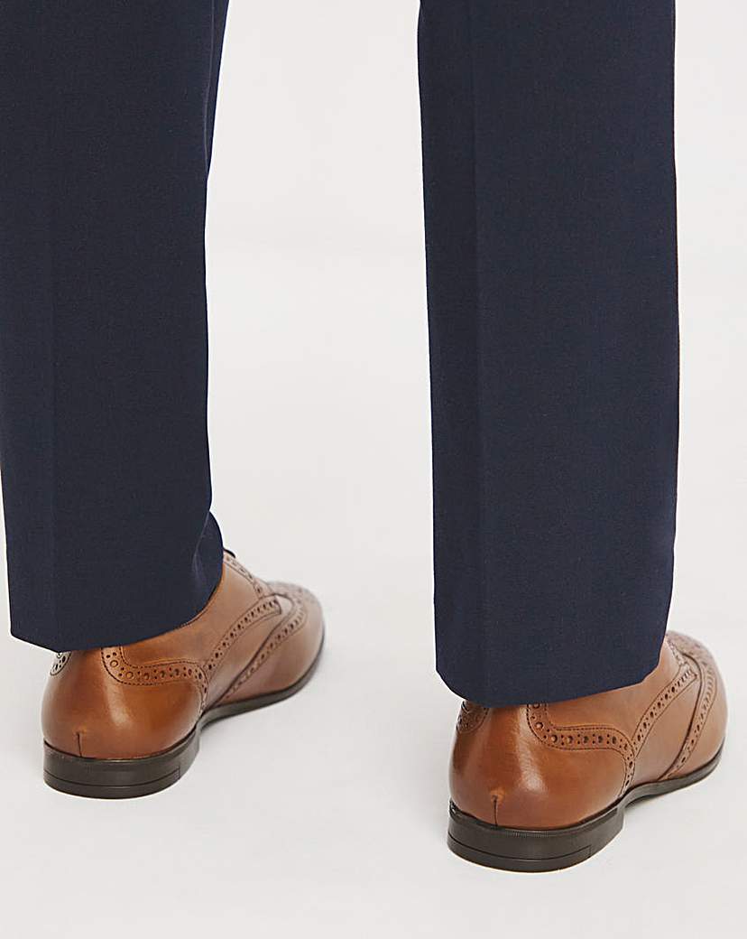 Formal Leather Brogue Extra Wide