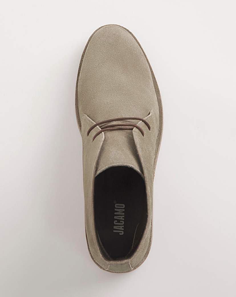 Suede Desert Boot Wide