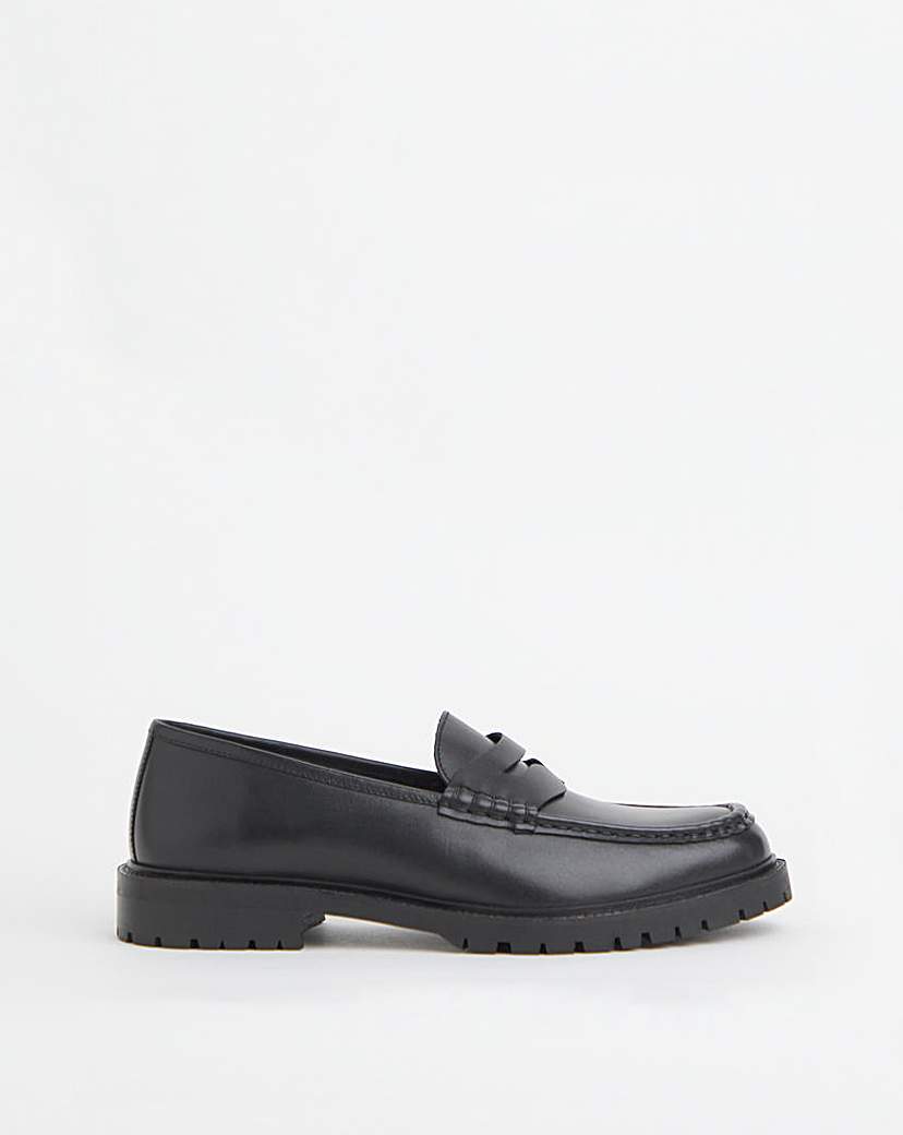 Leather Loafer Wide Fit