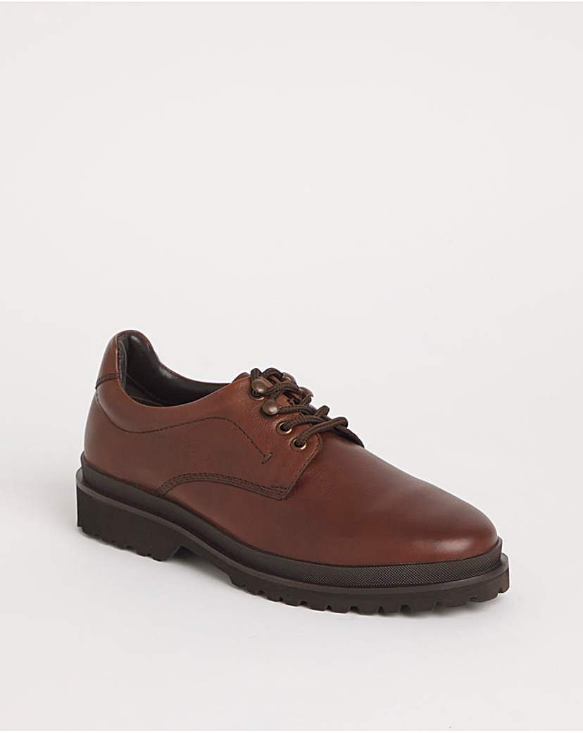 Leather Hybrid Smart Shoe Wide