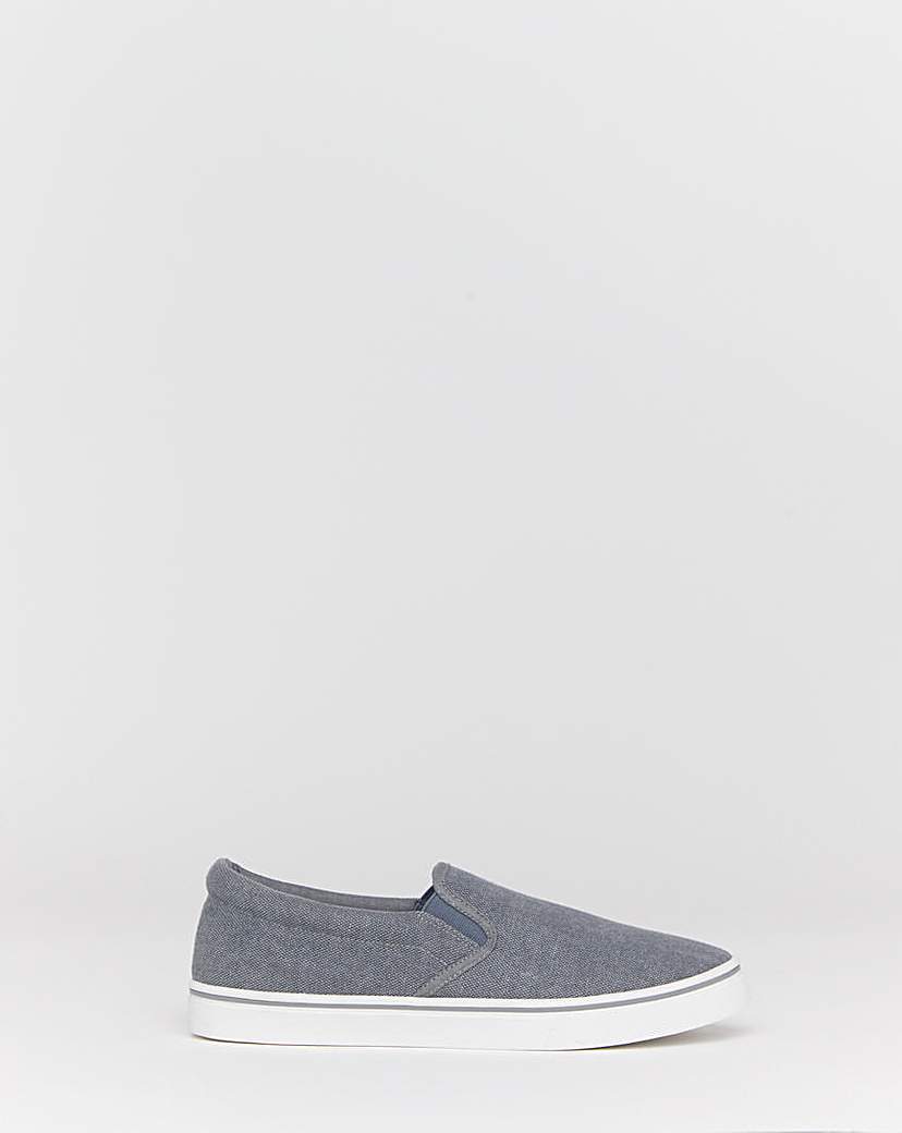 New In - Basic Slip On Pump Wide Fit