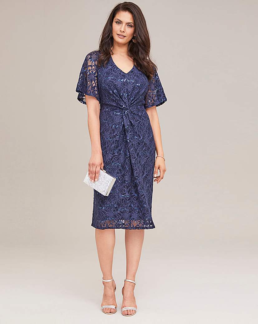 Joanna Hope Sparkle Twist Knot Midi