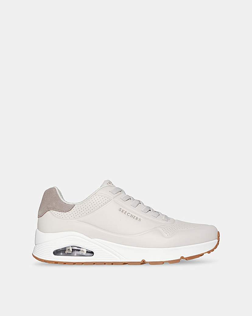 New In - Skechers Harry Kane Uno Trainer - Taupe