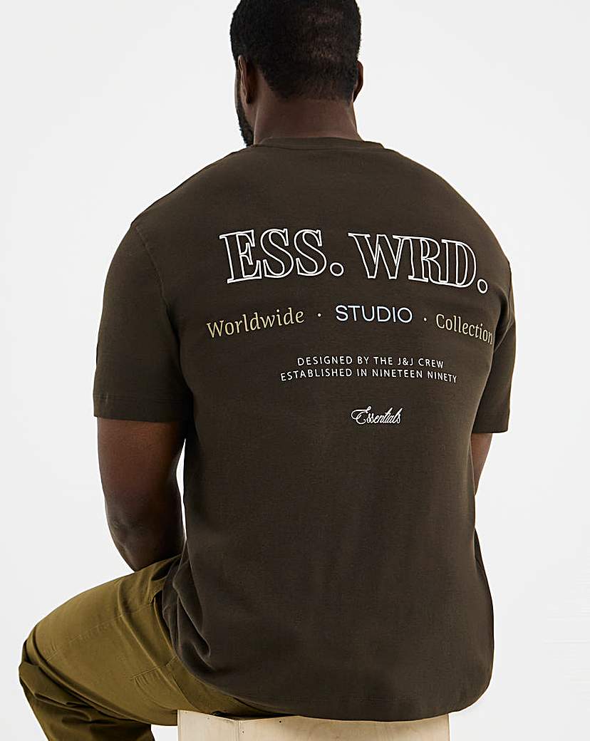 New In - Jack & Jones Urban Edge Graphic T-Shirt