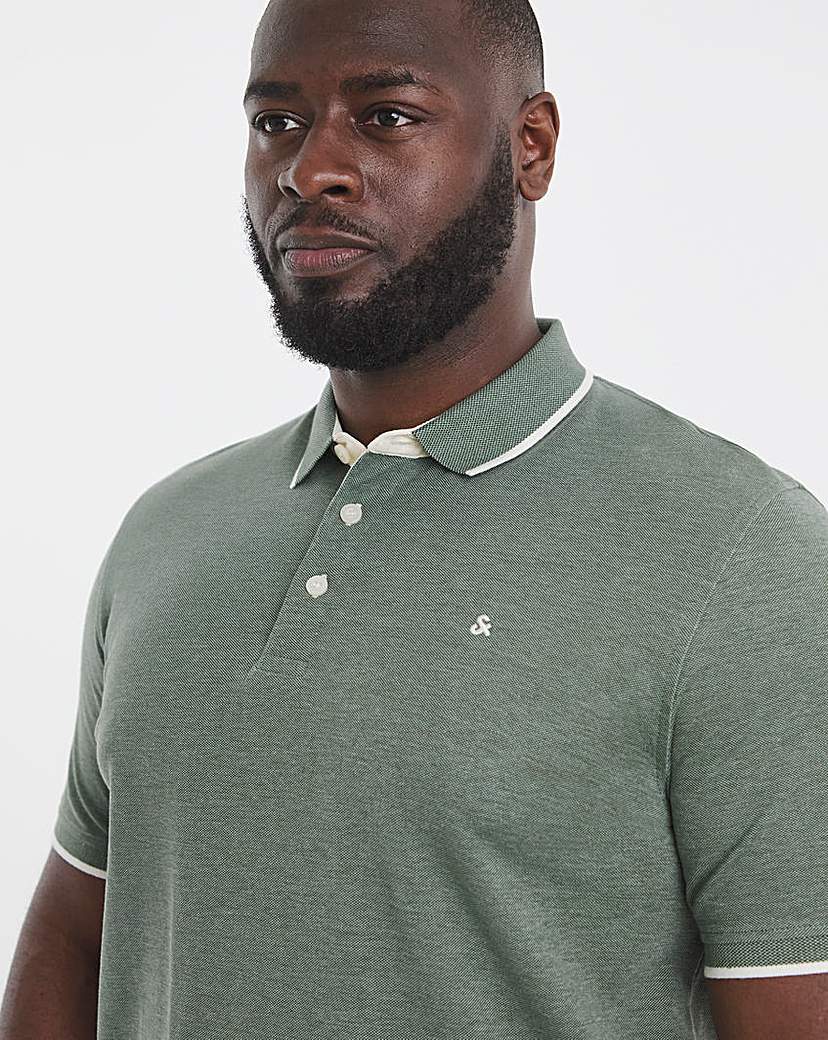 New In - Jack & Jones Premium Paulos Tipped Polo