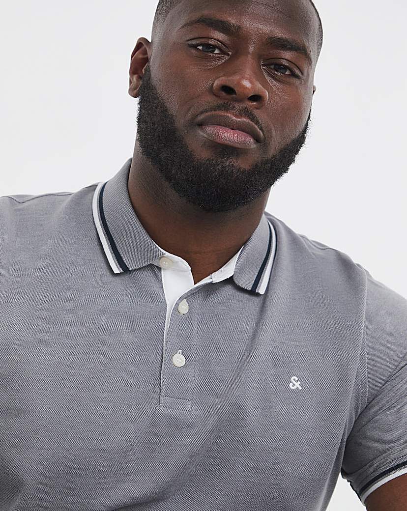 New In - Jack & Jones Premium Paulos Tipped Polo