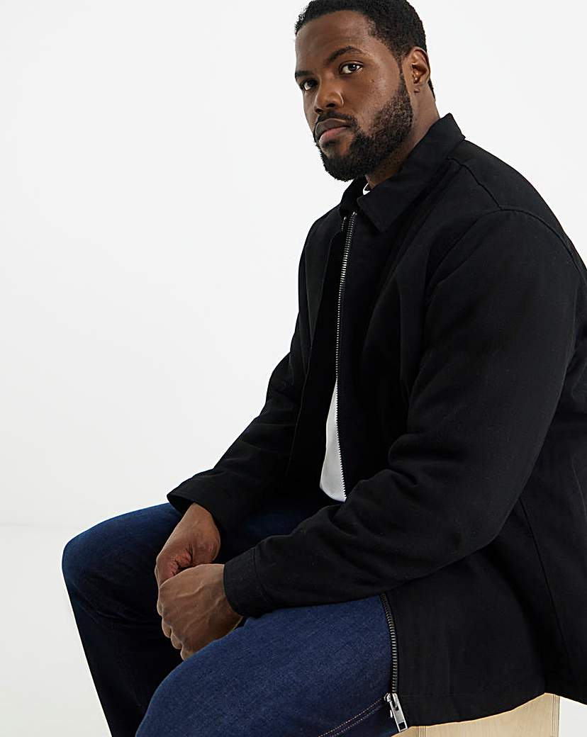New In - Jack & Jones Dover Worker Jacket - Black