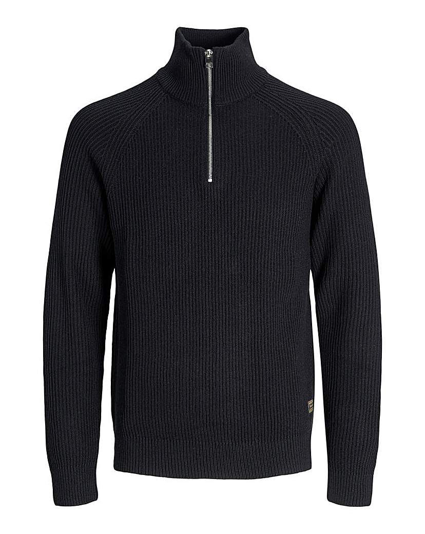 Jack & Jones Pannel Knit Half Zip
