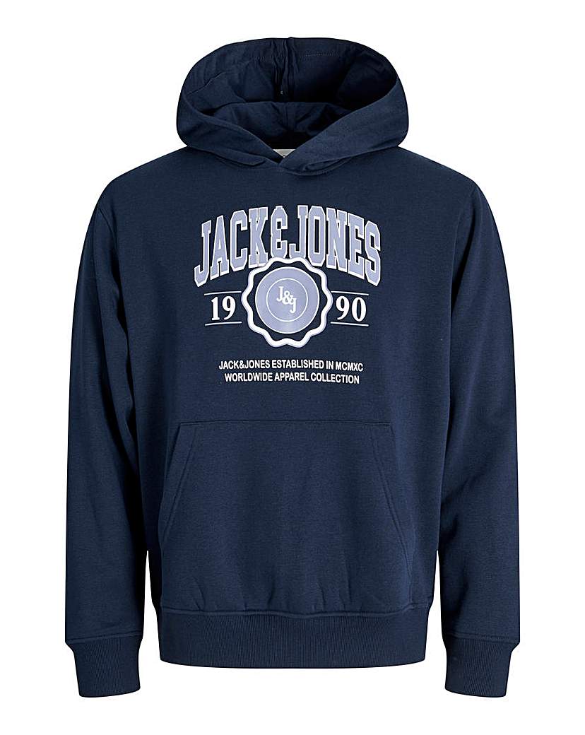 Jack & Jones Sky Captain Mako Sweat Hood - Sky - : 2XL(53)