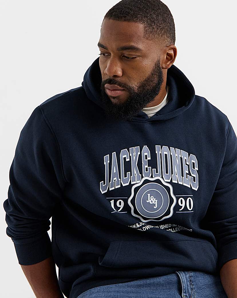 Jack & Jones Sky Captain Mako Sweat Hood - Sky - : M(44)