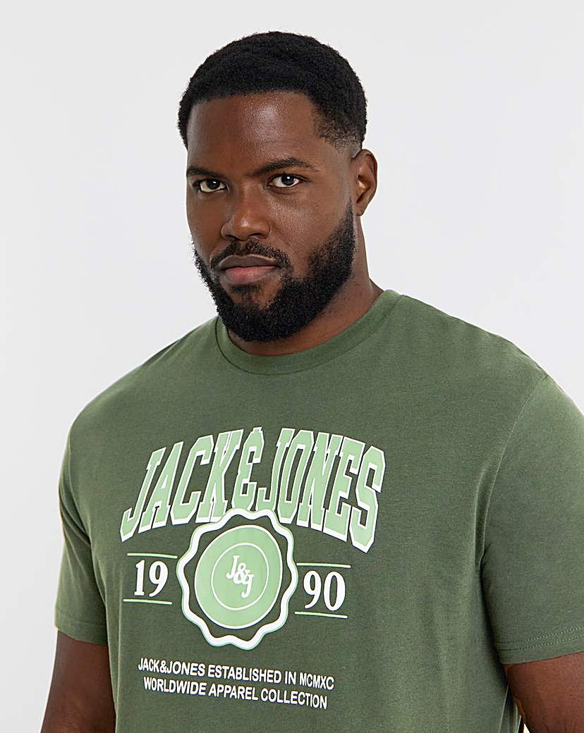 Jack Jones Mako TShirt Green Duffel BAG …