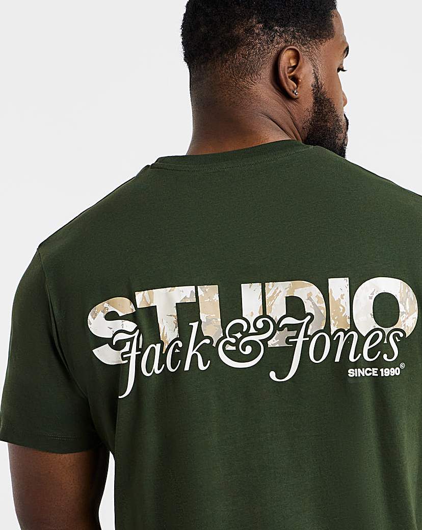 Jack Jones Yuki TShirt Green Duffel BAG …