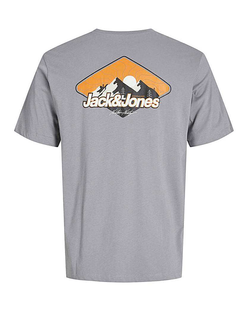 New In - Jack & Jones Mine T-Shirt - Grey