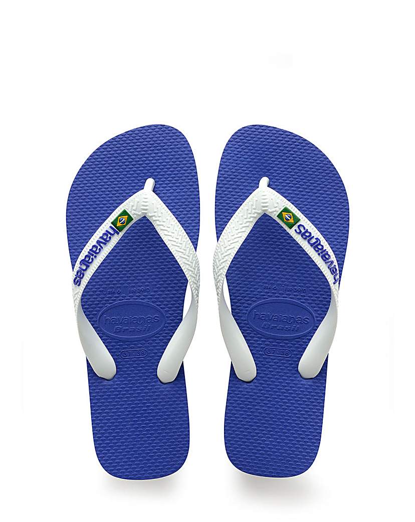 Havaianas Basil Logo Flip Flops