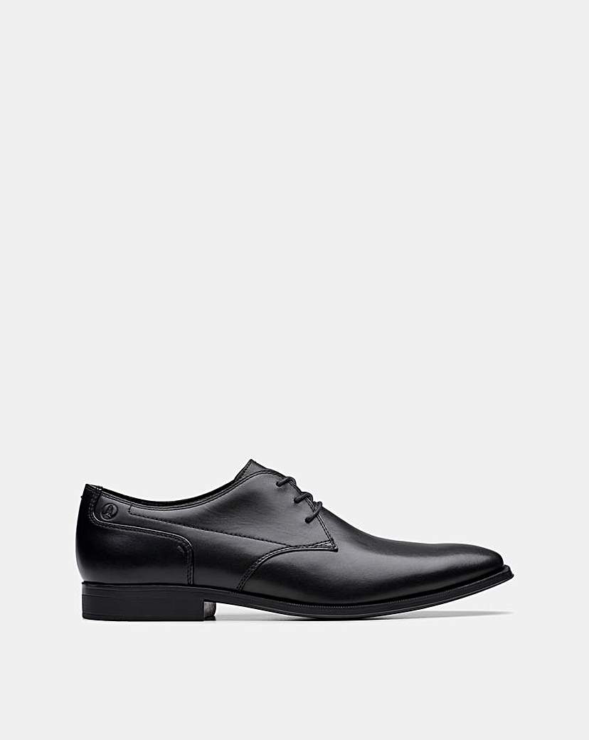New In - Clarks Paulton Lace Shoe - Black