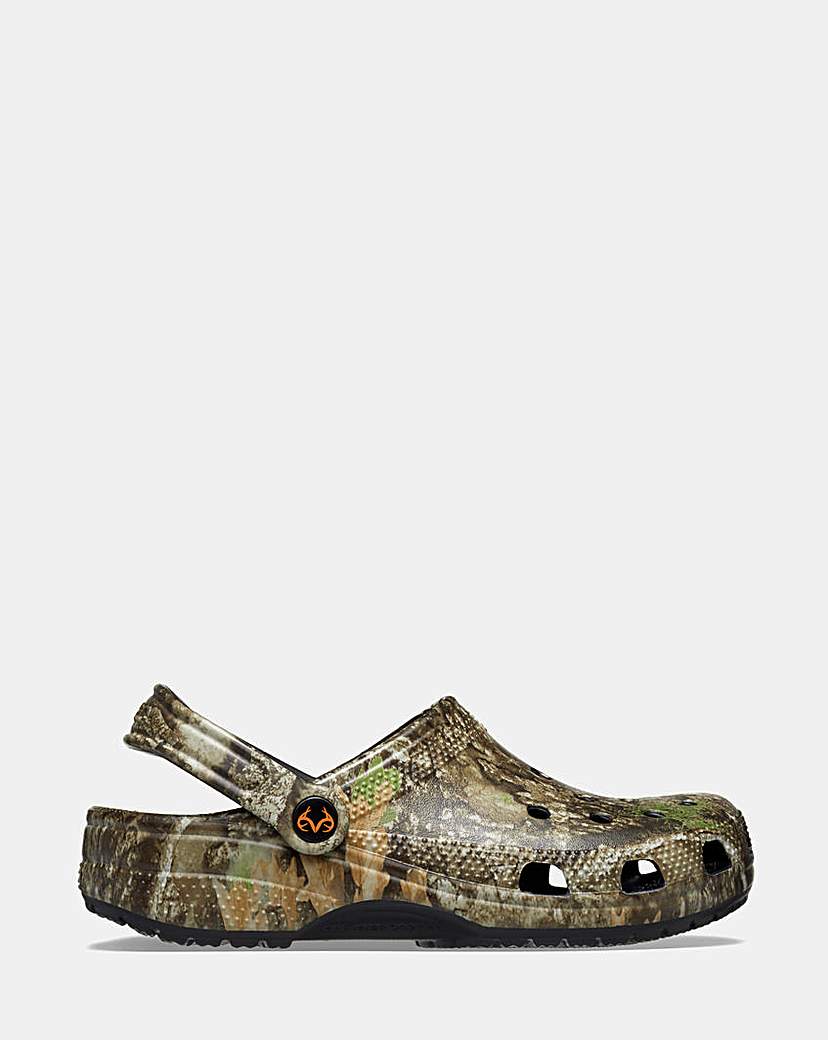 New In - Crocs Classic Tree Camo Clog - Green