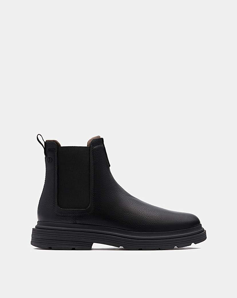 New In - Clarks Badbury Easy Boots - Black