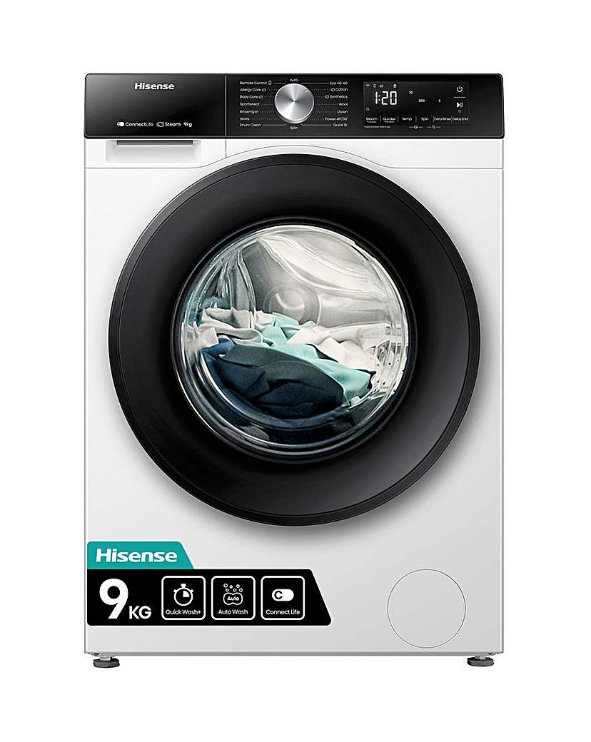 Hisense WF3S9043BW3 9kg Washing Machine