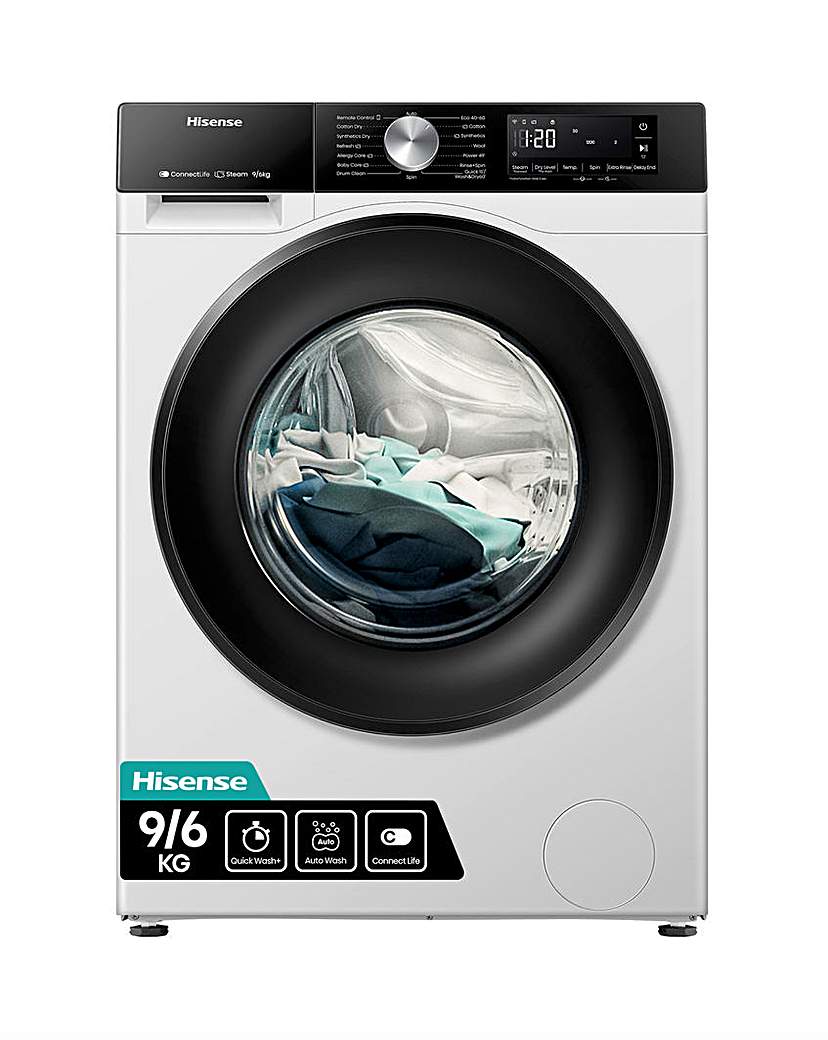 Hisense WD3S9043BW3 9kg Washer Dryer