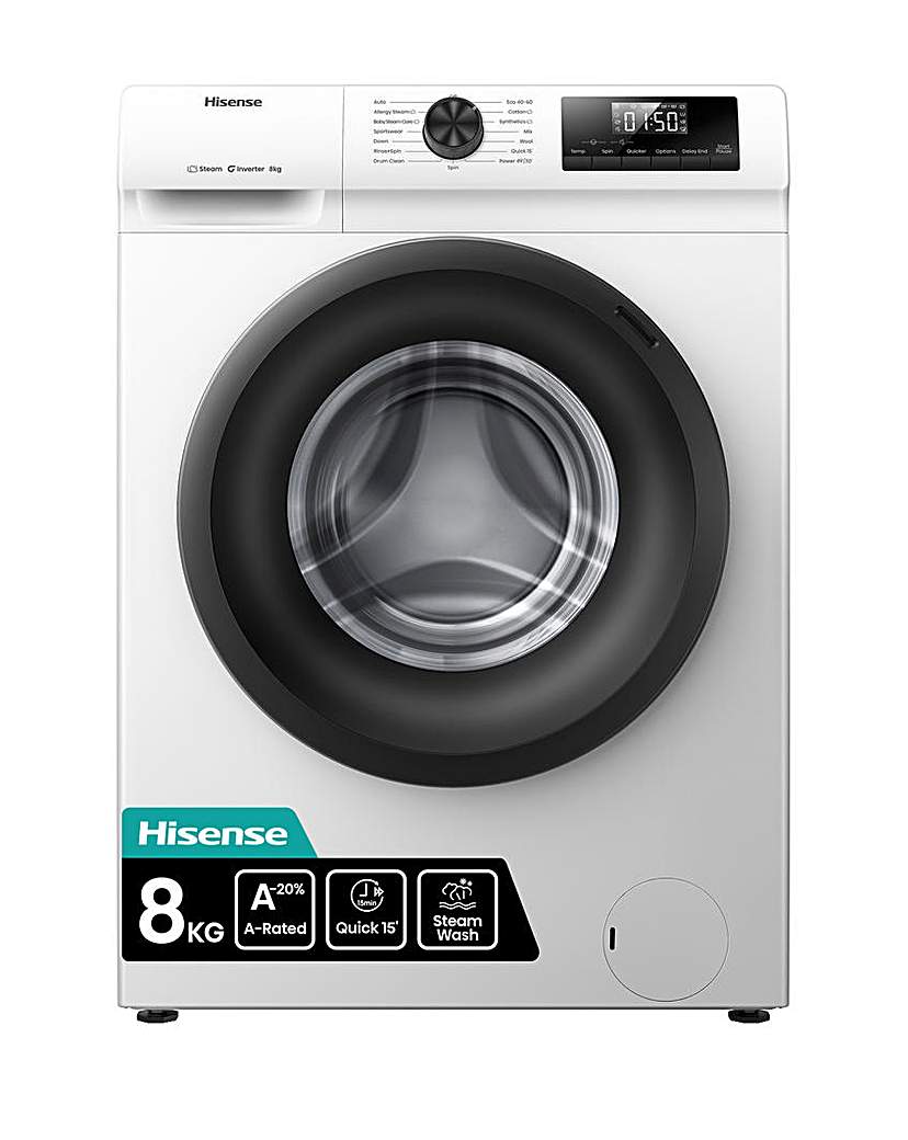 Hisense WF1Q8041BW 8kg Washing Machine