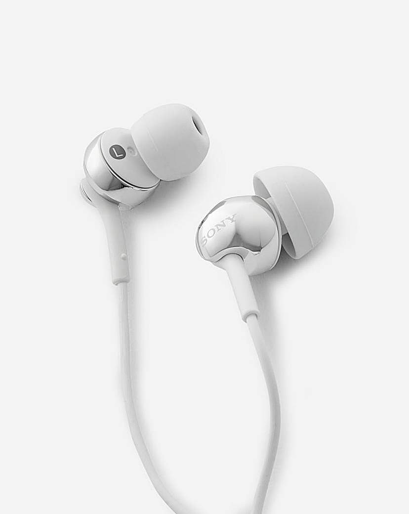 Sony MDR-EX110AP In Ear Headphones White