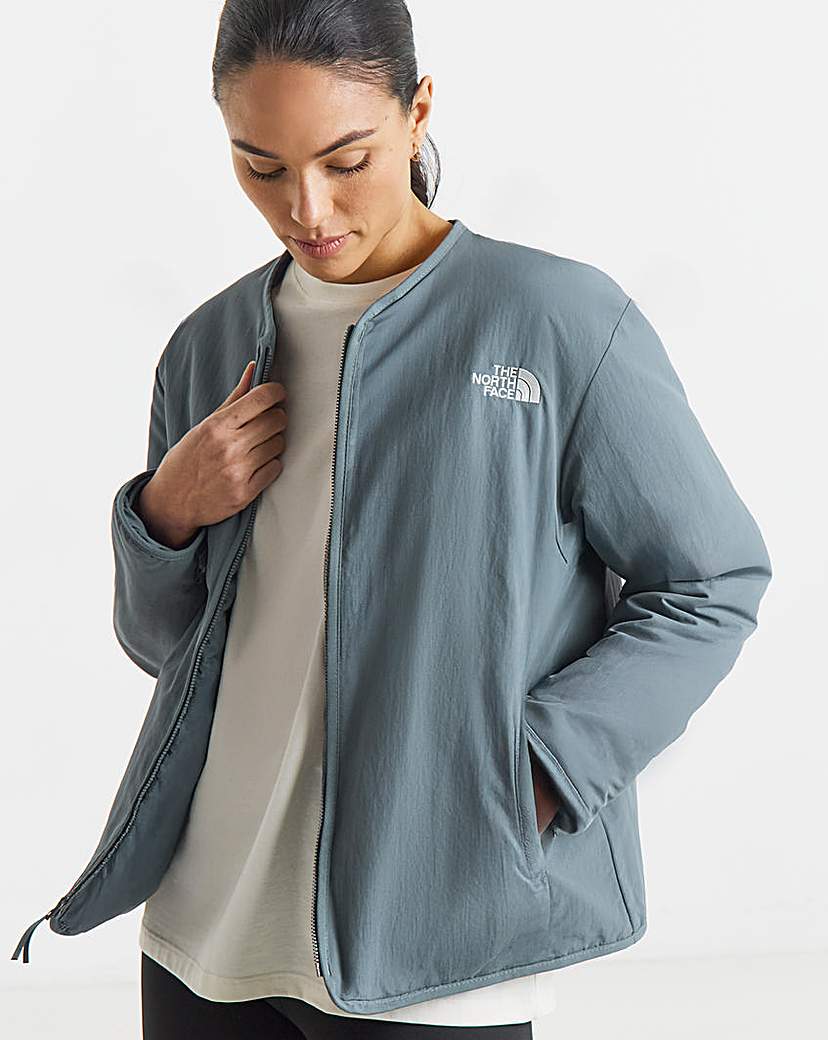 The North Face Women's Grey Ilti Liner Jacket Extra Large