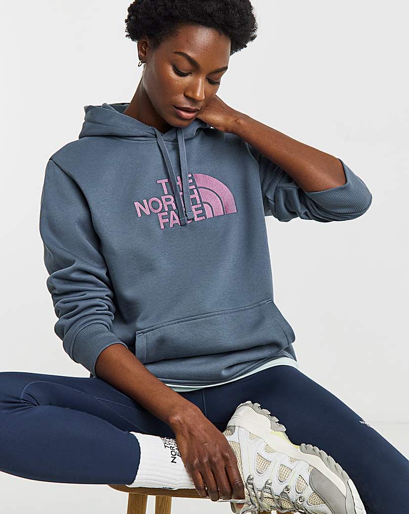The North Face Grey Drew Peak Regular Hoodie - 2XL