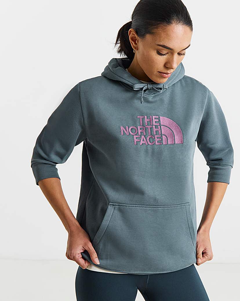 The North Face Women's Grey Drew Peak Regular Hoodie 2XL