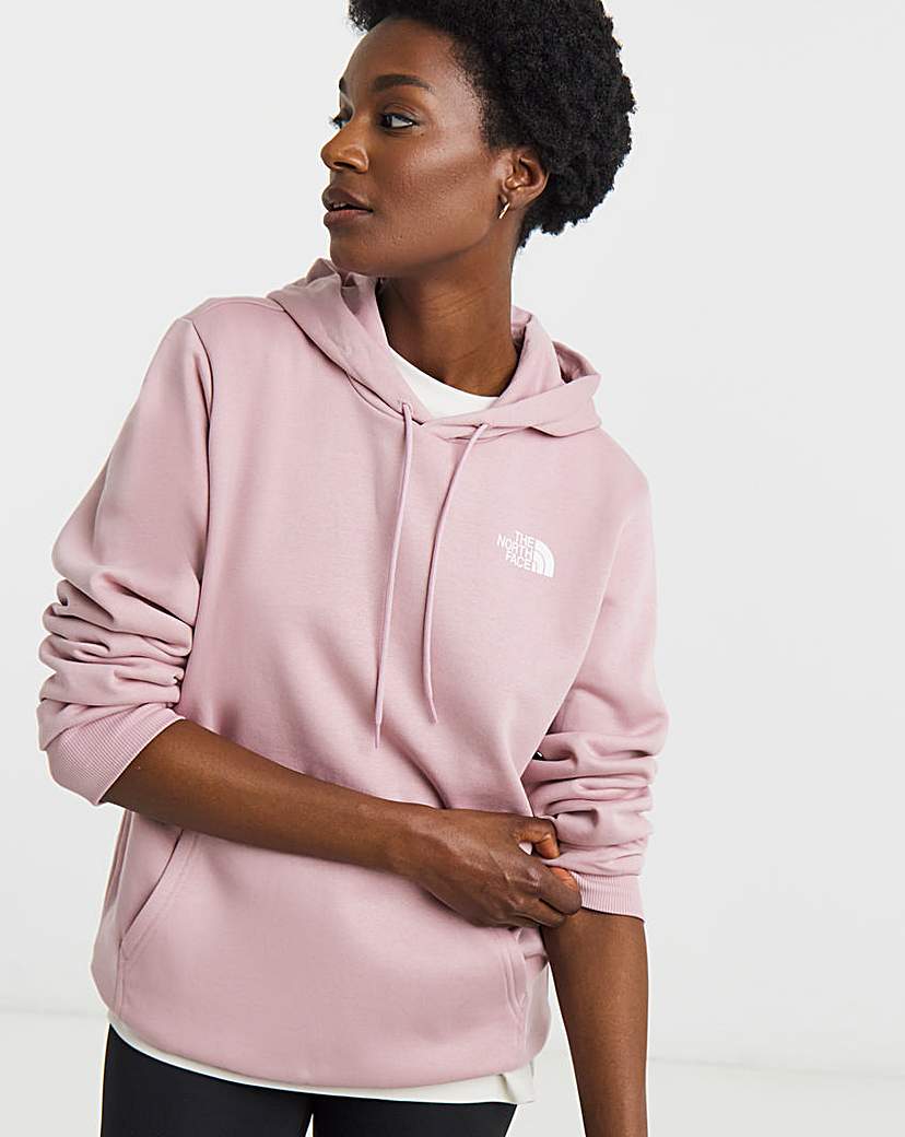 The North Face Pink Simple Dome Hoodie - Small