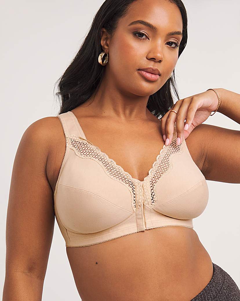 Bestform F/Fastening Non Wired Bra Nude
