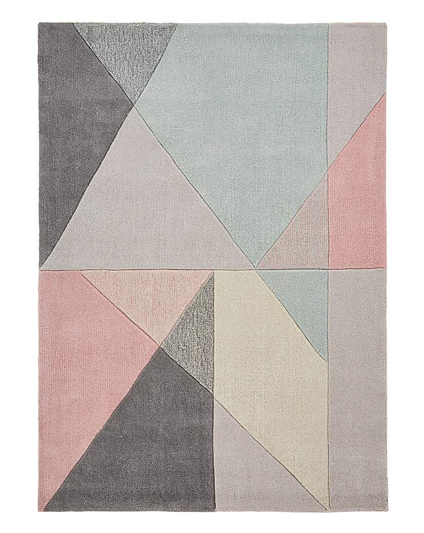 Trio Triangles Hand Tufted Rug