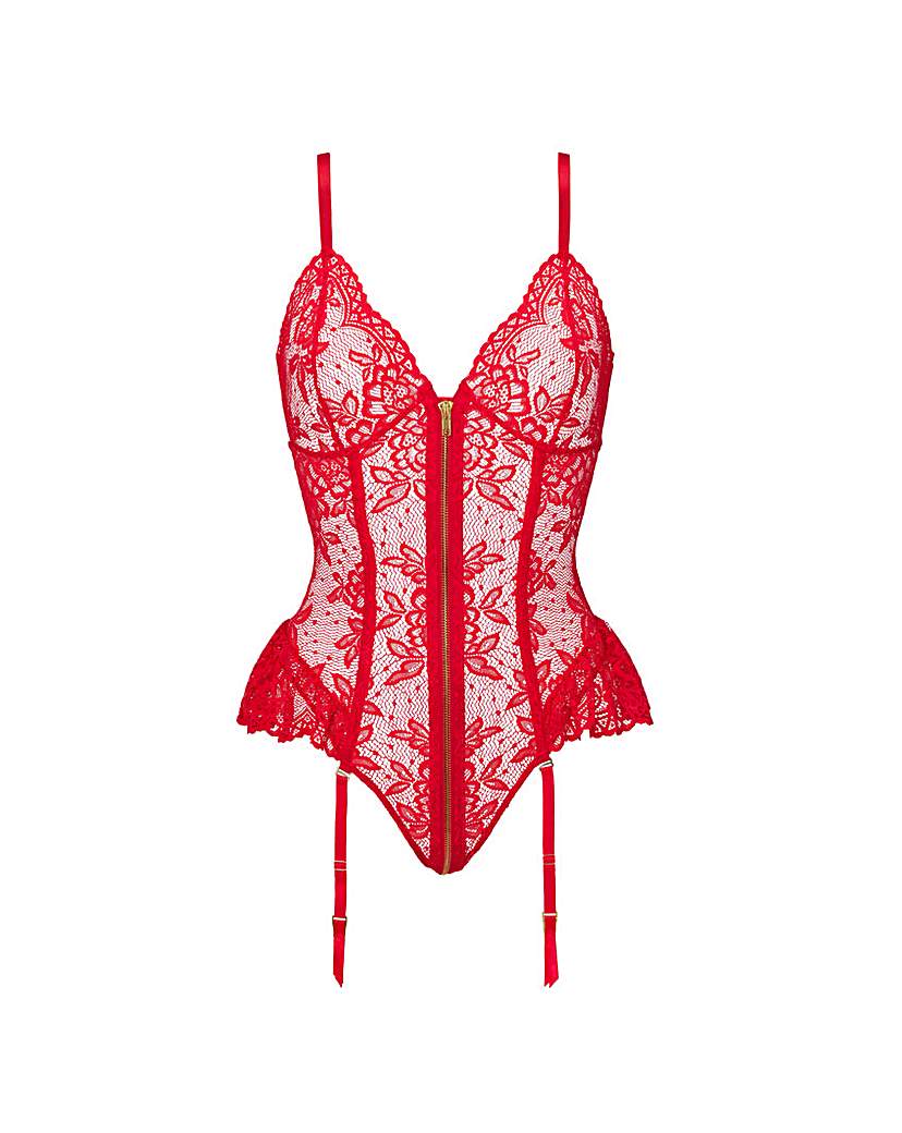Ann Summers Taylor Planet Teddy Red