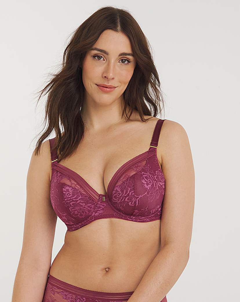 Fantasie Fusion Lace Plunge Bra Rosewood