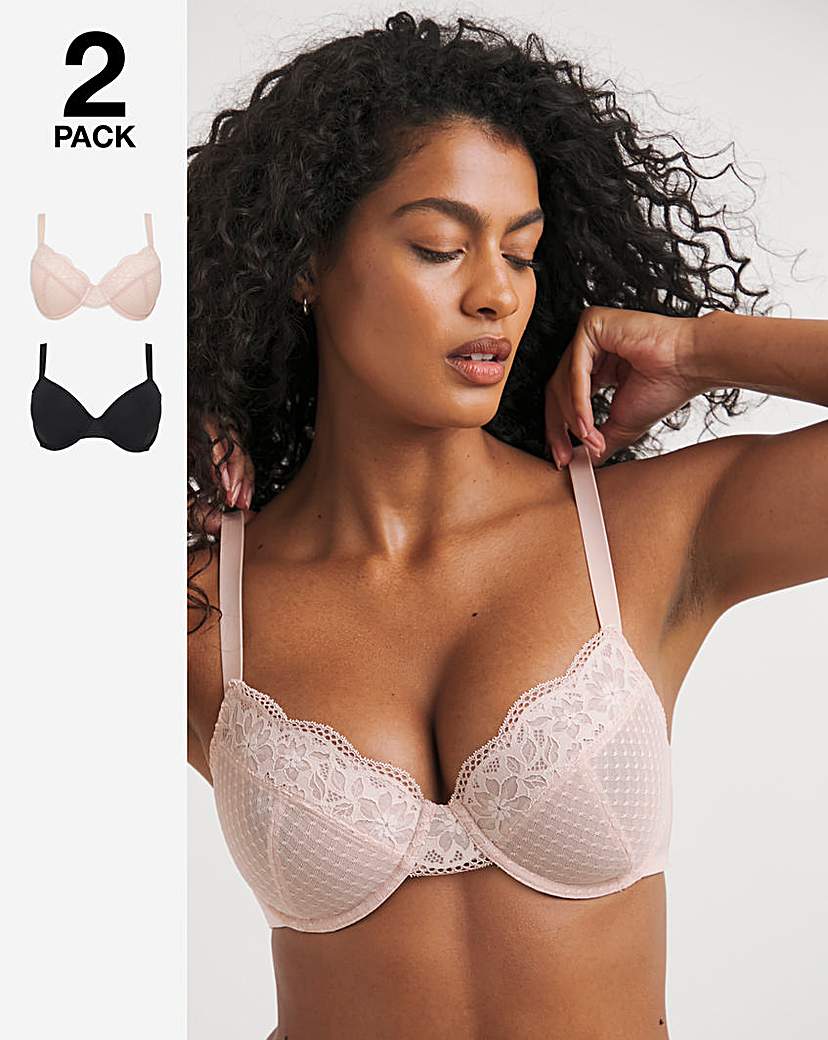 Dorina Curves Sierra 2Pack Full Cup Bras